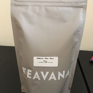 ❤️SOLD❤️Teavana Samurai Chai Tea- 6.4 oz